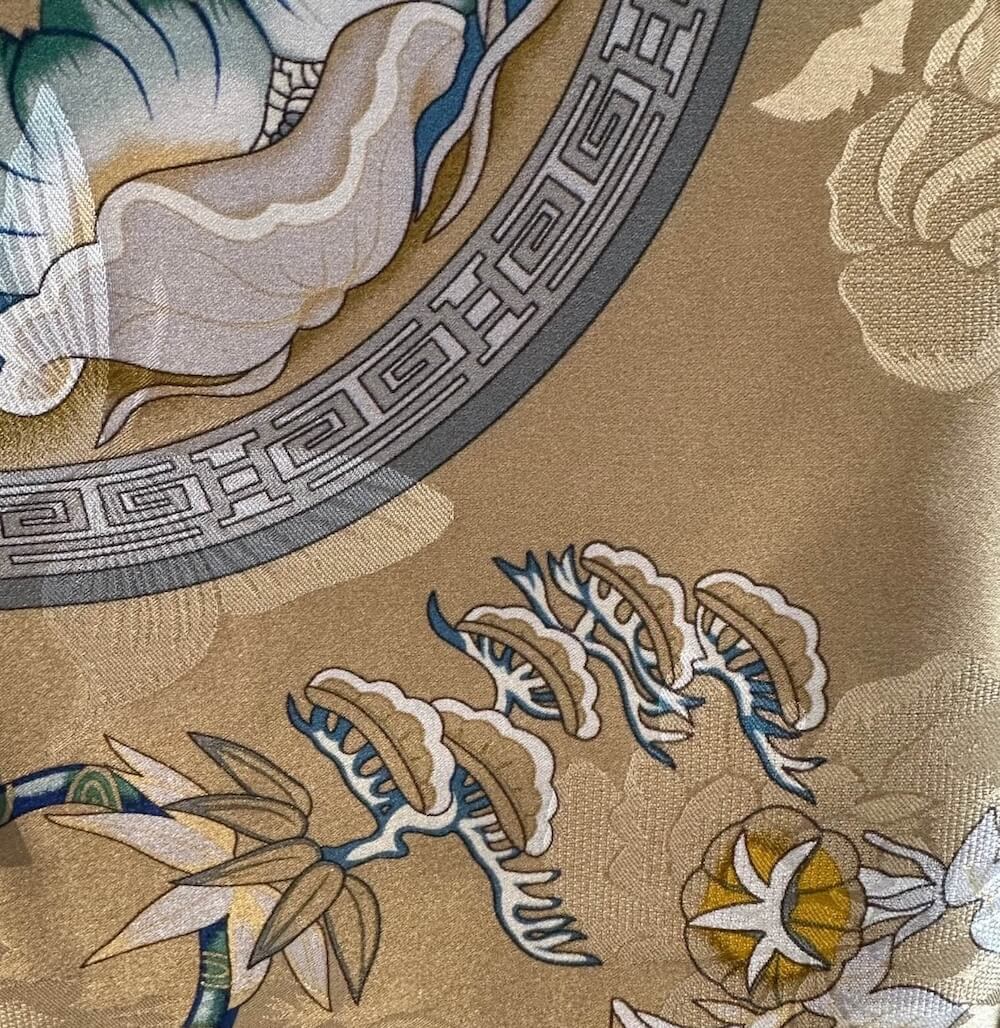 Silk scarf (65×65 cm)