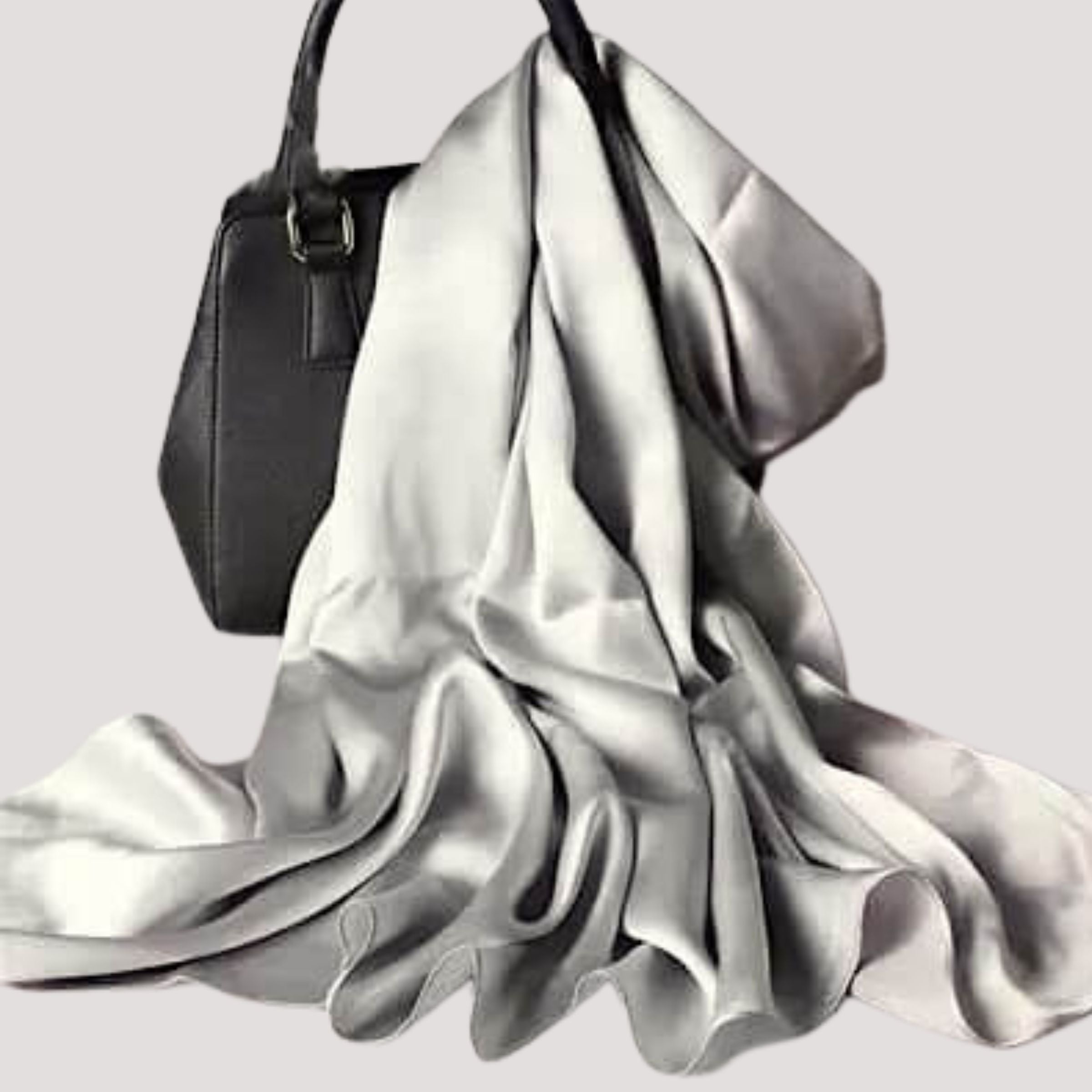 Foulard en soie unie