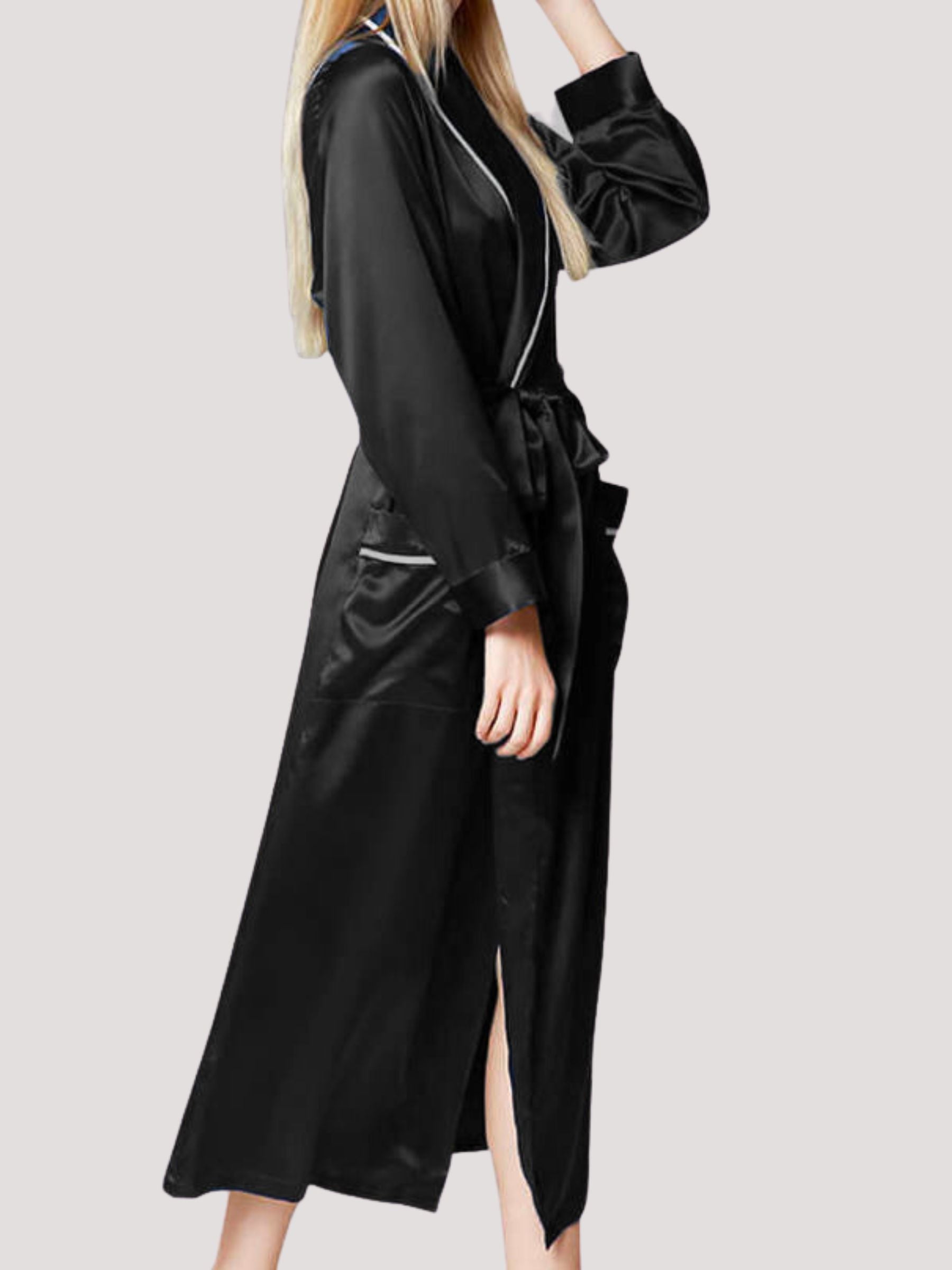 Peignoir femme en soie