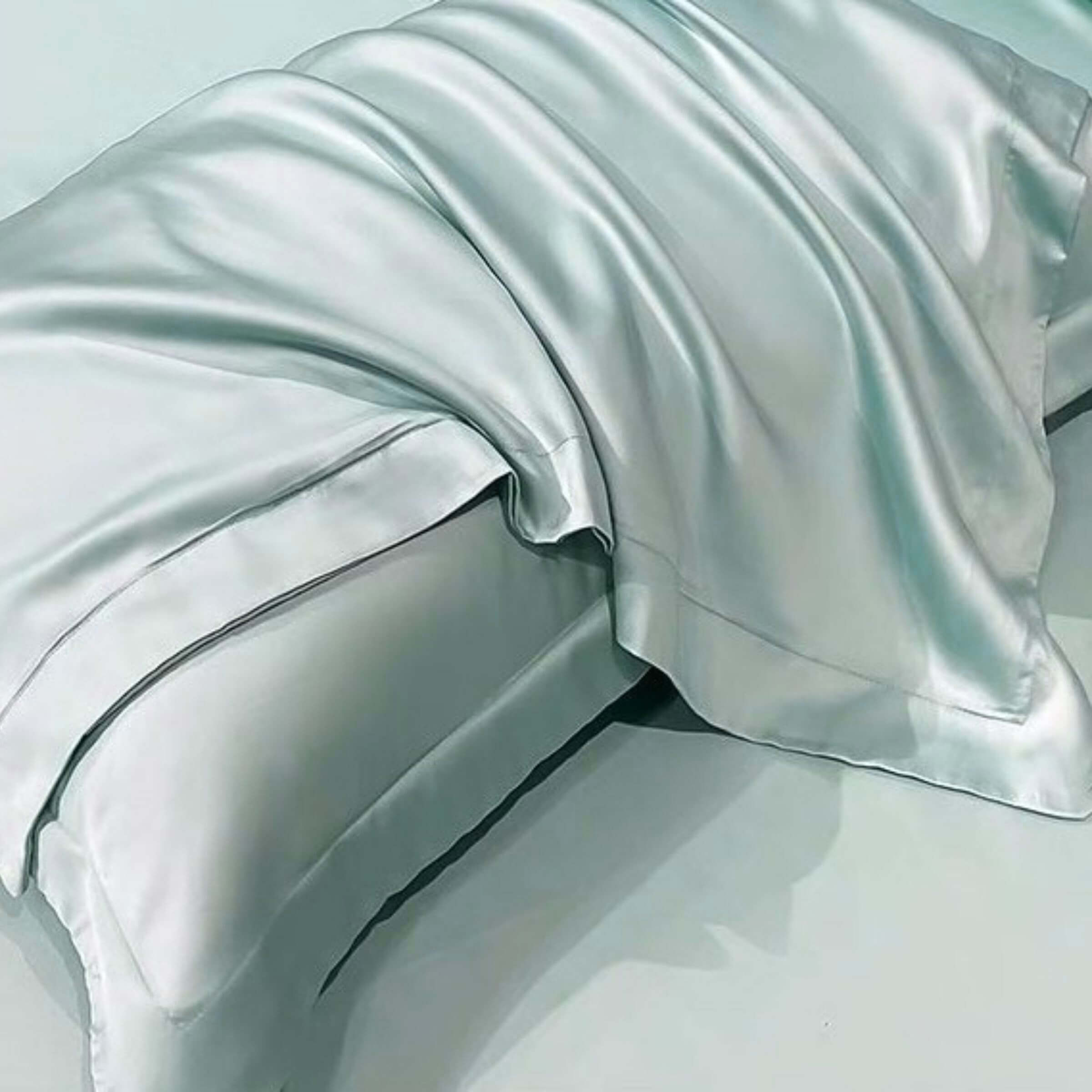 22 momme Oxford silk pillowcase – With flange