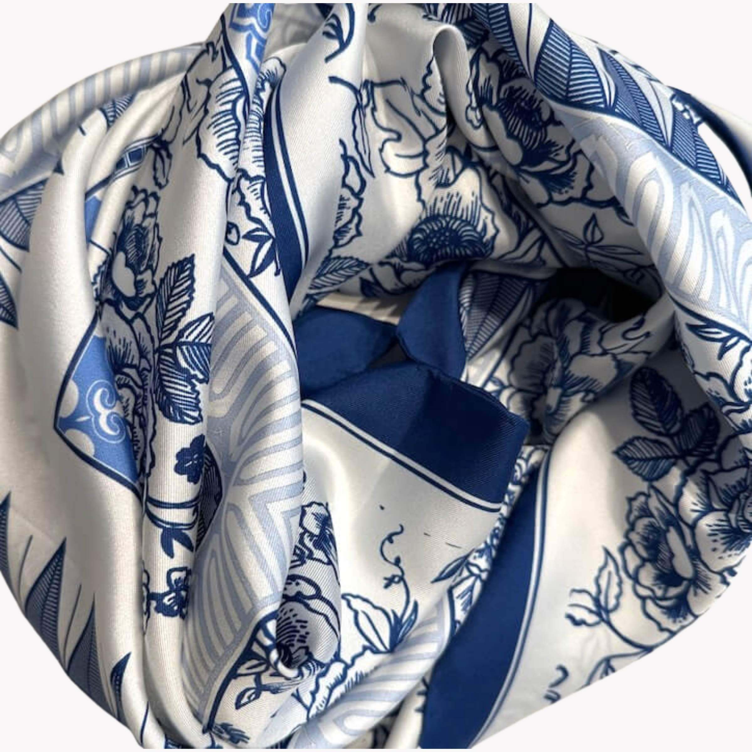 Foulard en soie (90×90 cm)