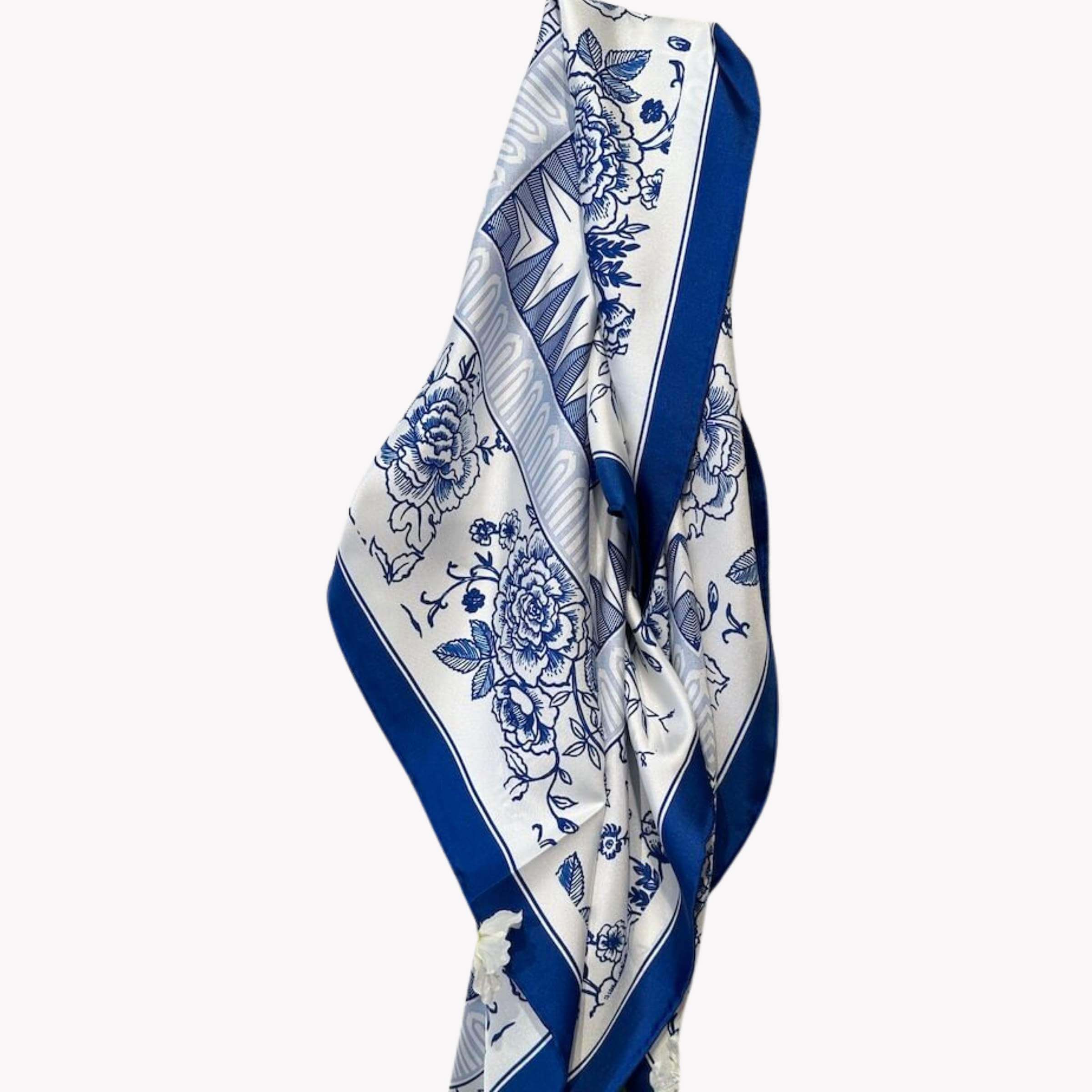 Foulard en soie (90×90 cm)