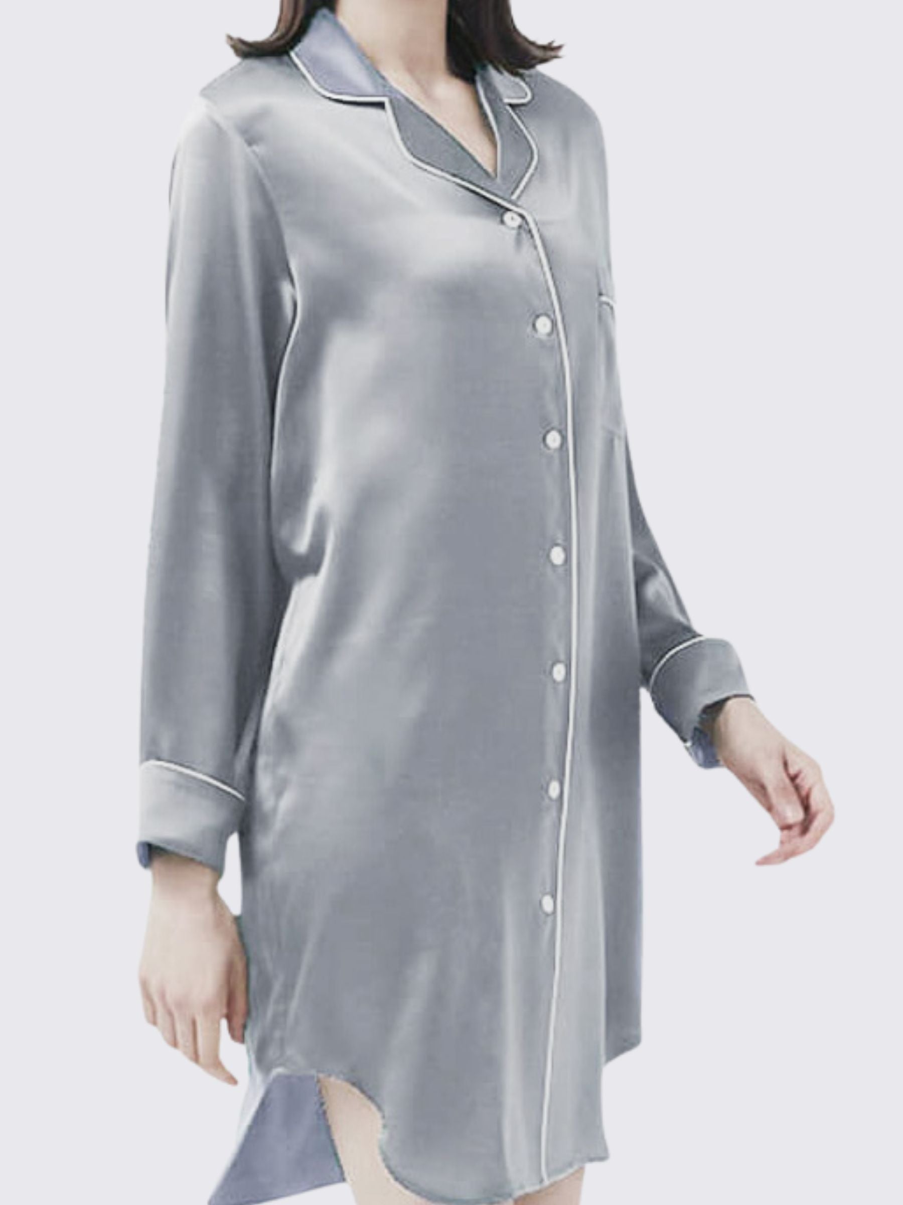 Chemise de nuit en soie femmes