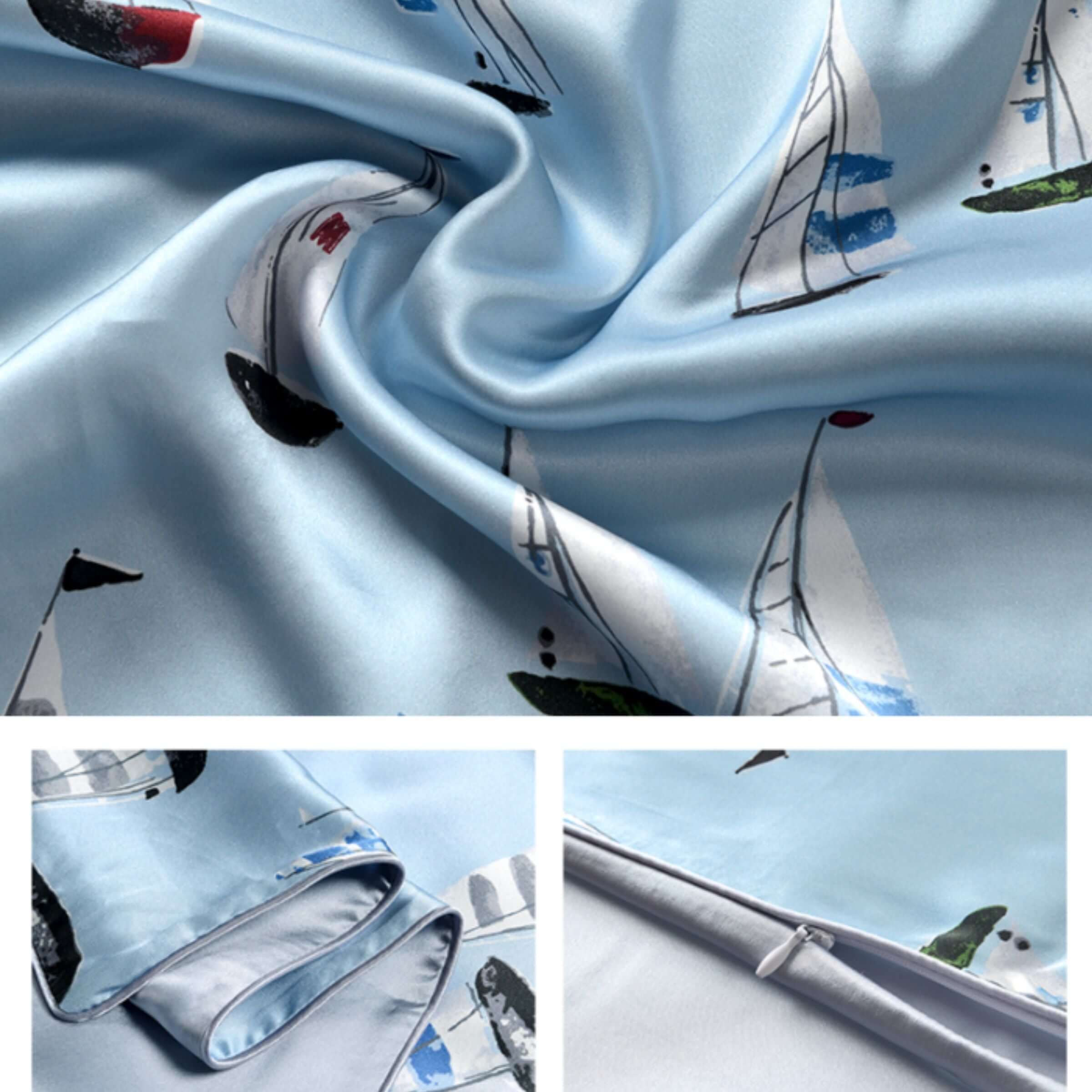 Kinderdekbedovertrek van zijde