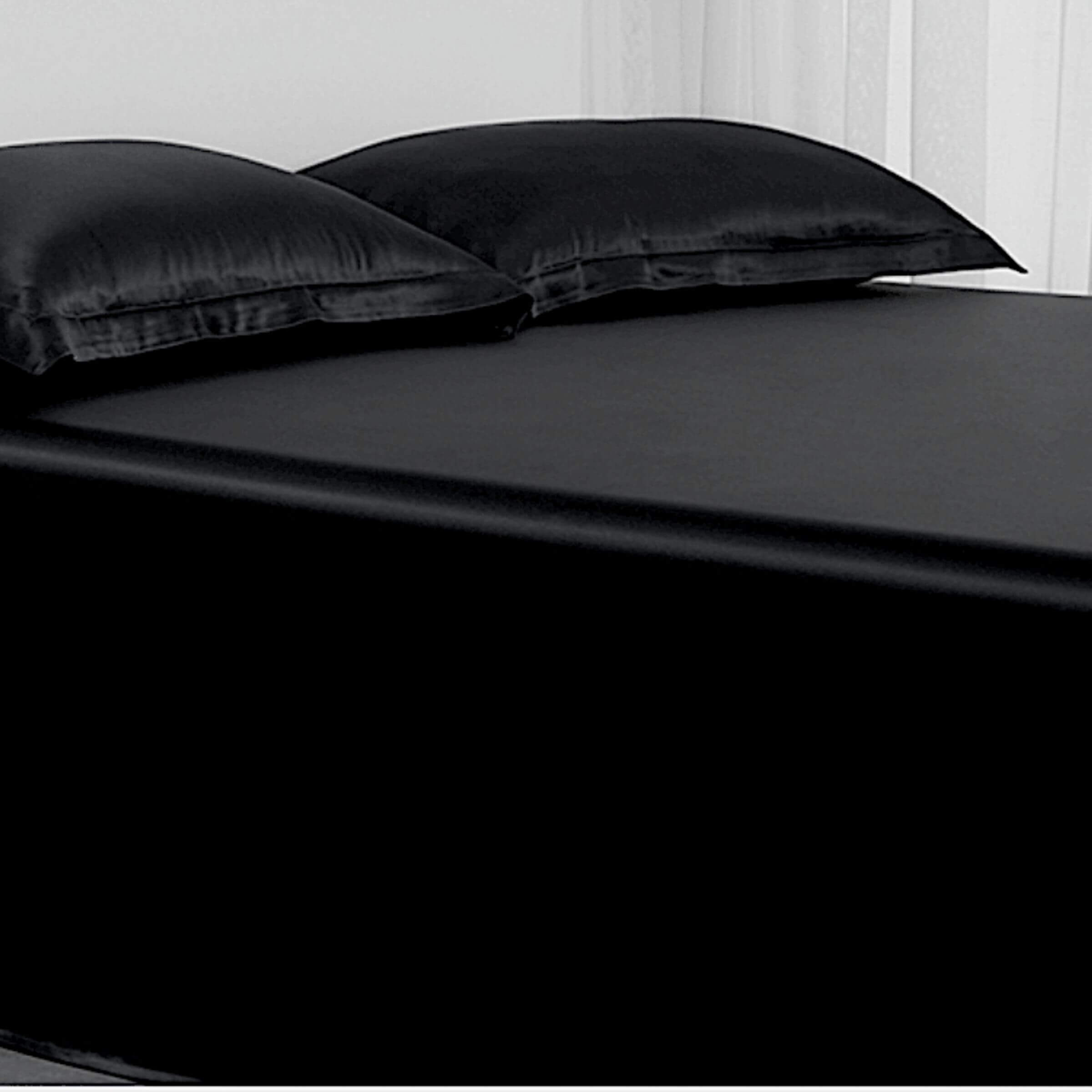 Zijden laken 19 momme bosgroen