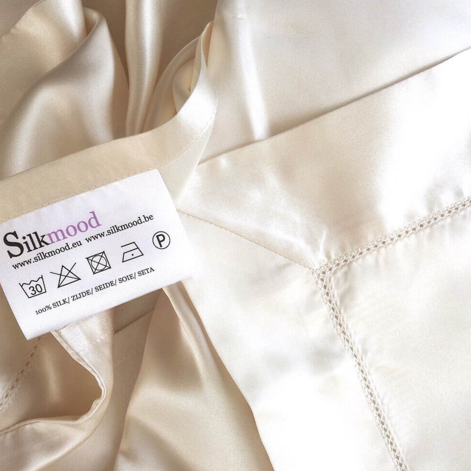 Deluxe Taie d'oreiller en soie 19momme