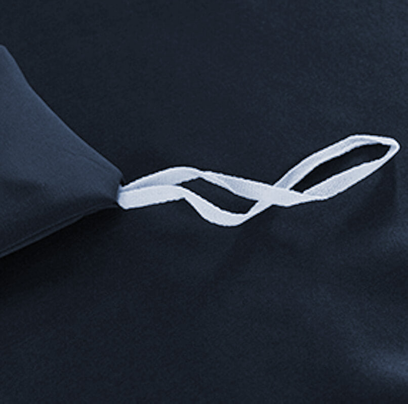 Zijden dekbedovertrek 22 momme ivoorwit