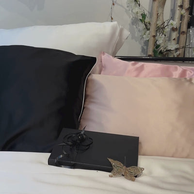 Taie d’oreiller en soie de mûrier 100 % naturelle – Silkmood