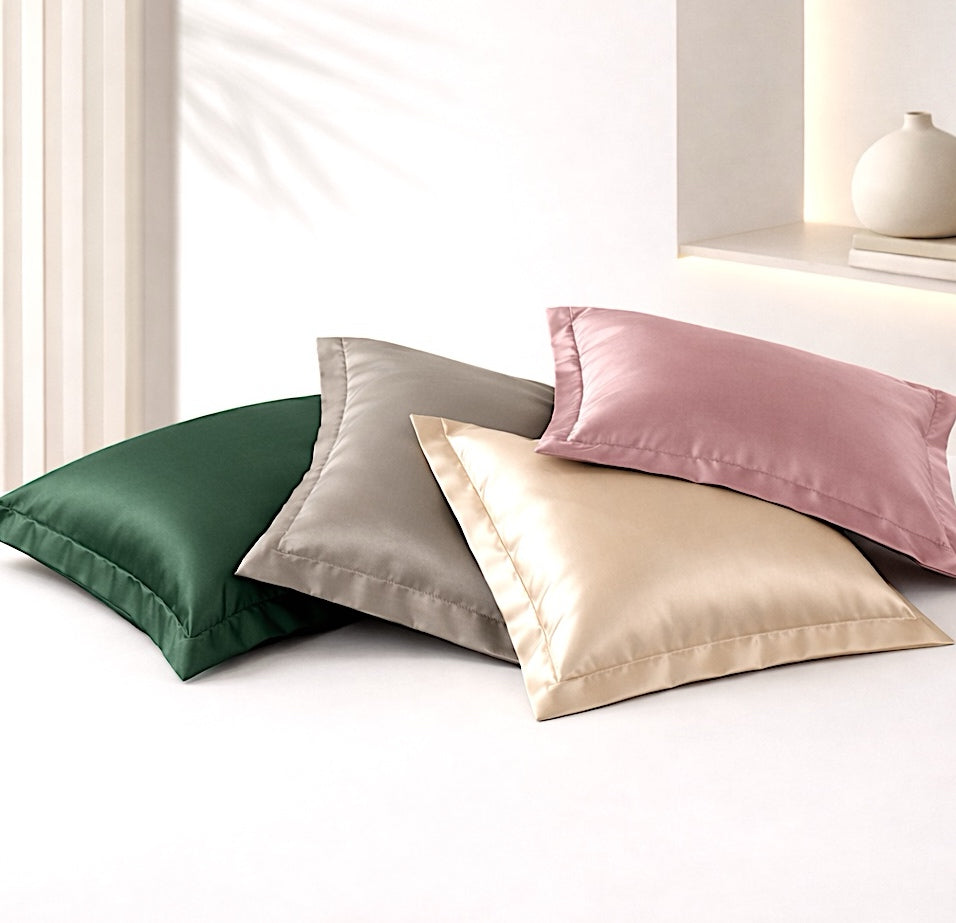 Sale: Silk pillowcases 19 momme – Burgundy red
