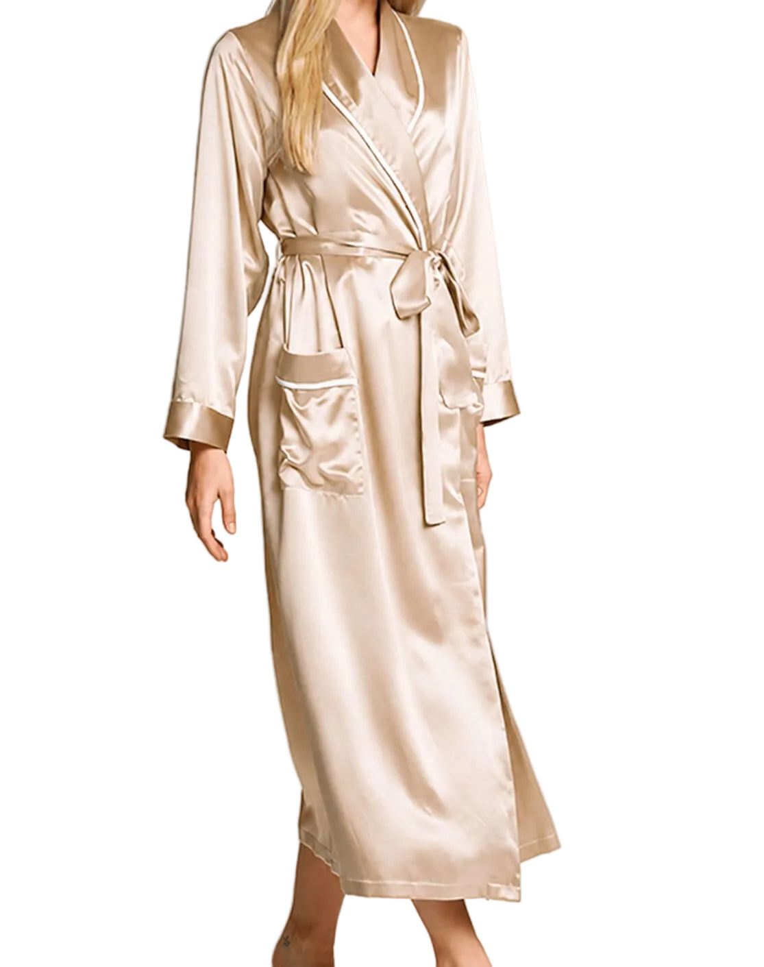 Women's silk robe