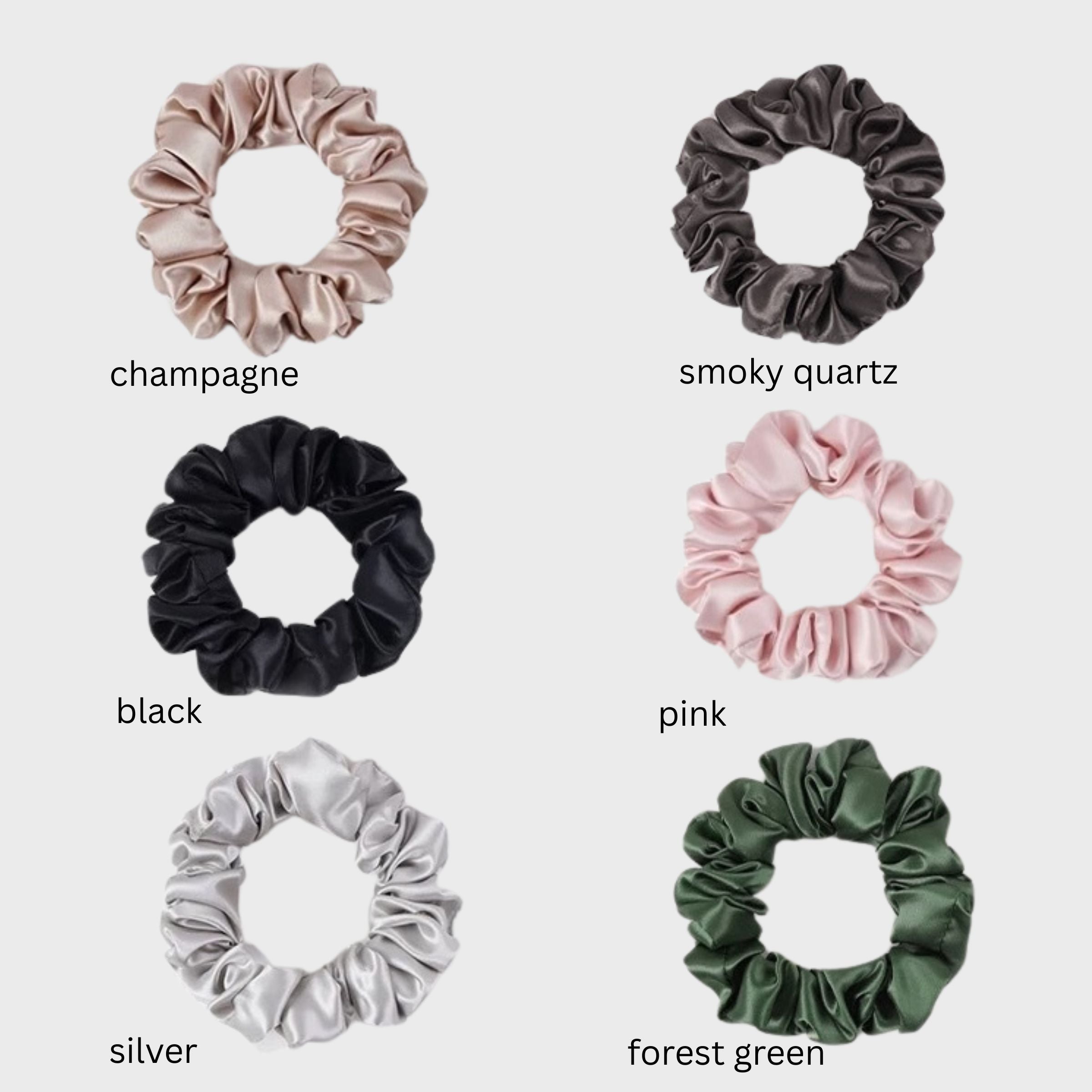 Zijden scrunchie