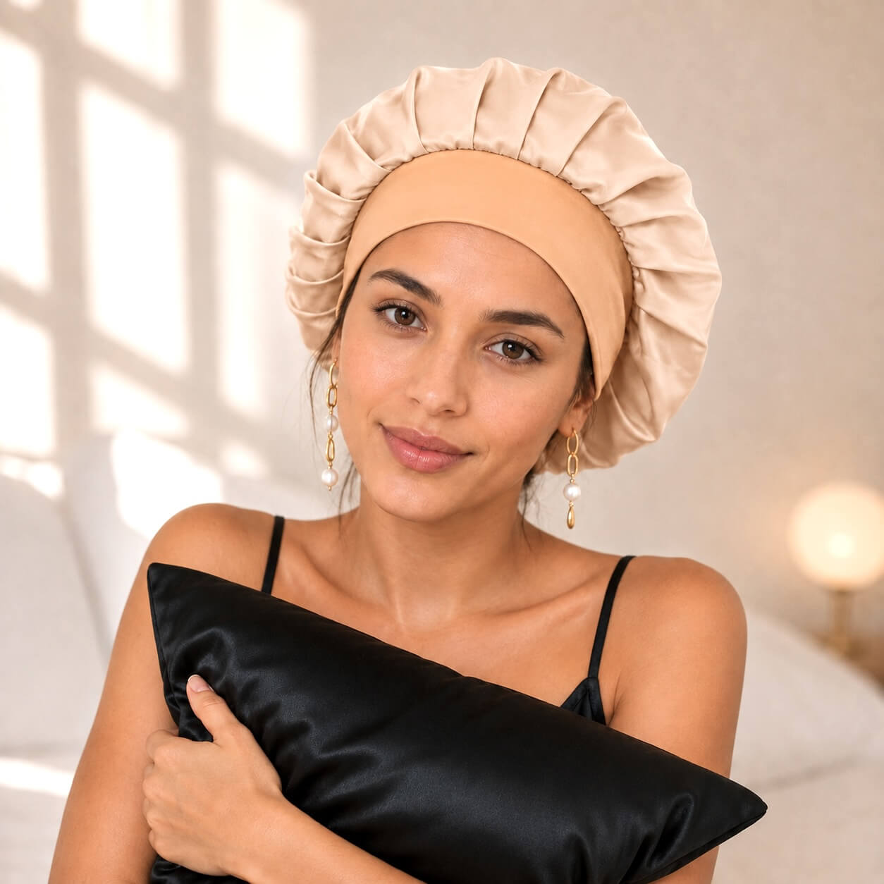Silk bonnet