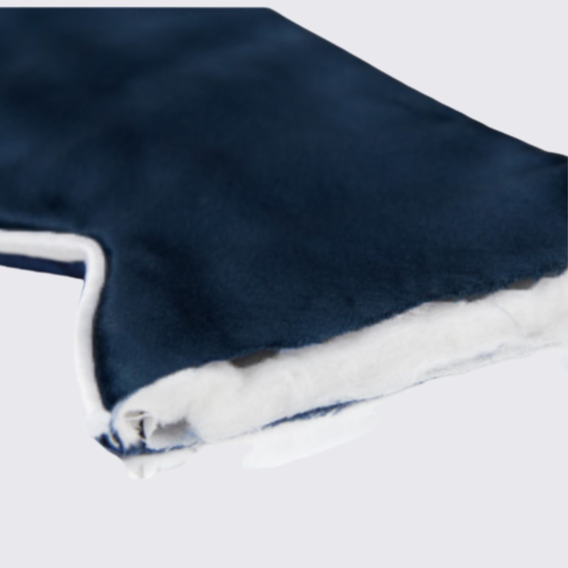 Oogmasker van zijde met elastische band, omwikkeld met zijde